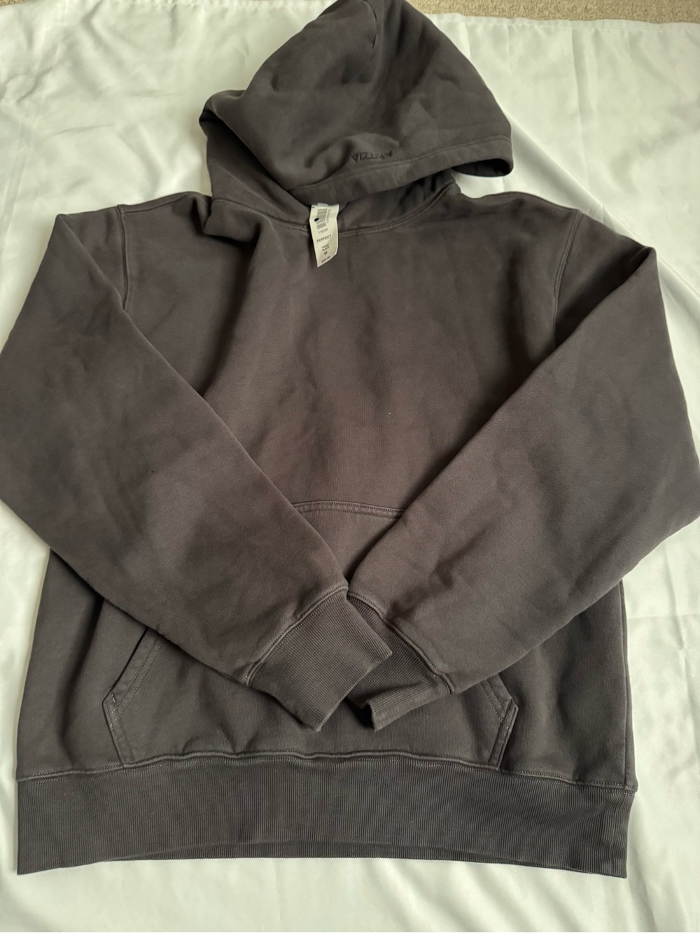 Aritzia Perfect  Pullover Hoodie M- Faded black nwt